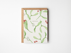 Mistletoe Card