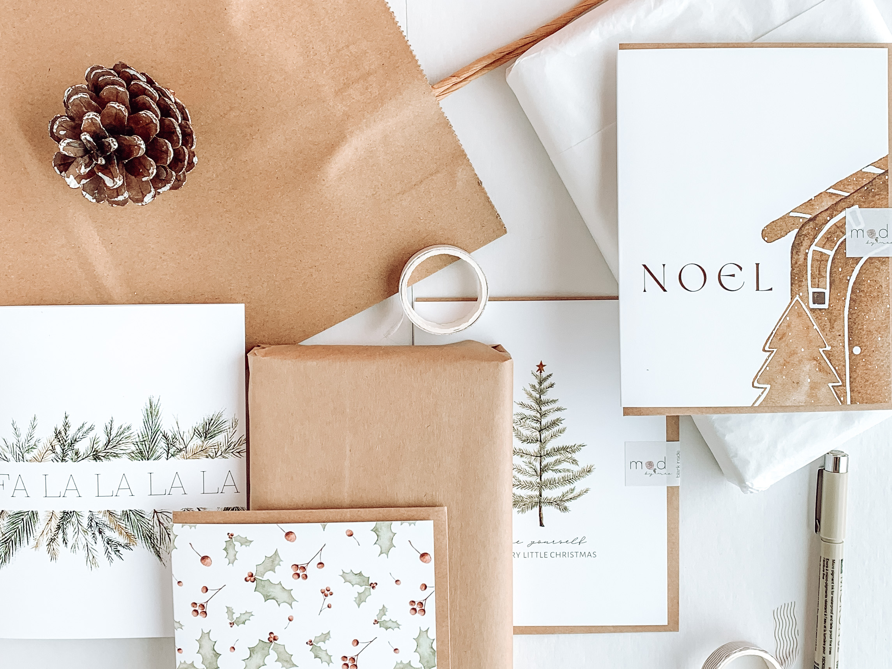 A Merry Little Christmas Tree Card