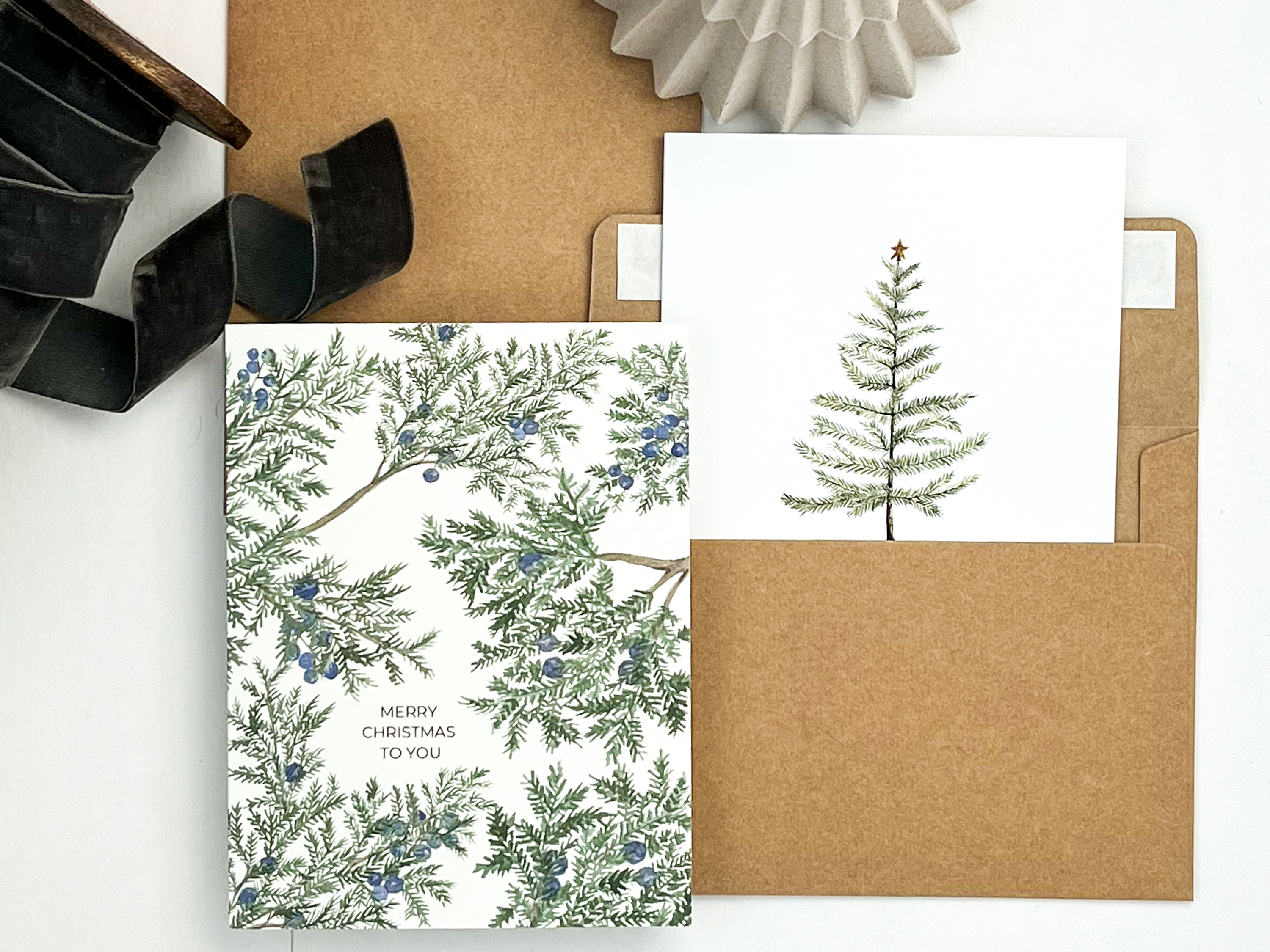 Merry Christmas To You Juniper Card