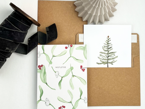 Mistletoe Card
