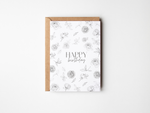Load image into Gallery viewer, Floral Happy Birthday Greeting Card
