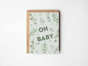 Oh Baby Greeting Card