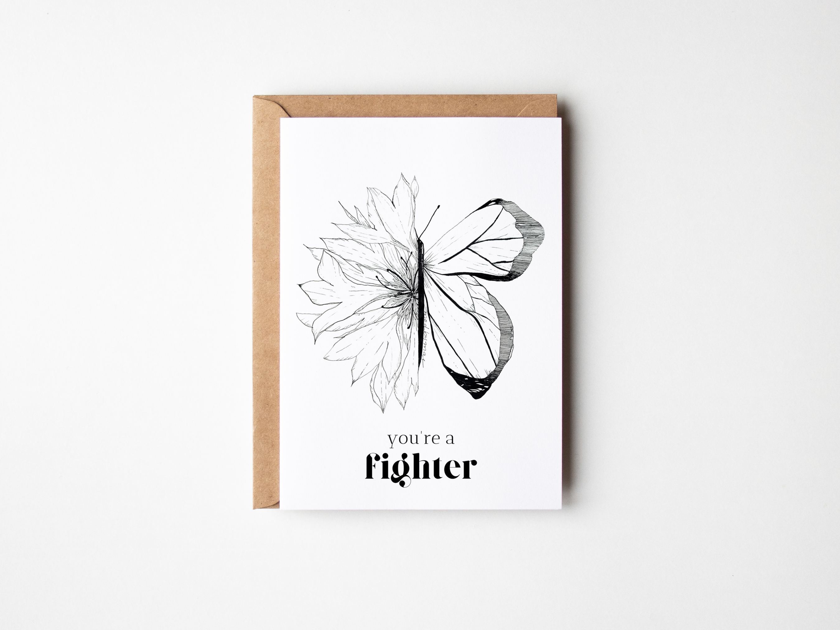 You're A Fighter Greeting Card