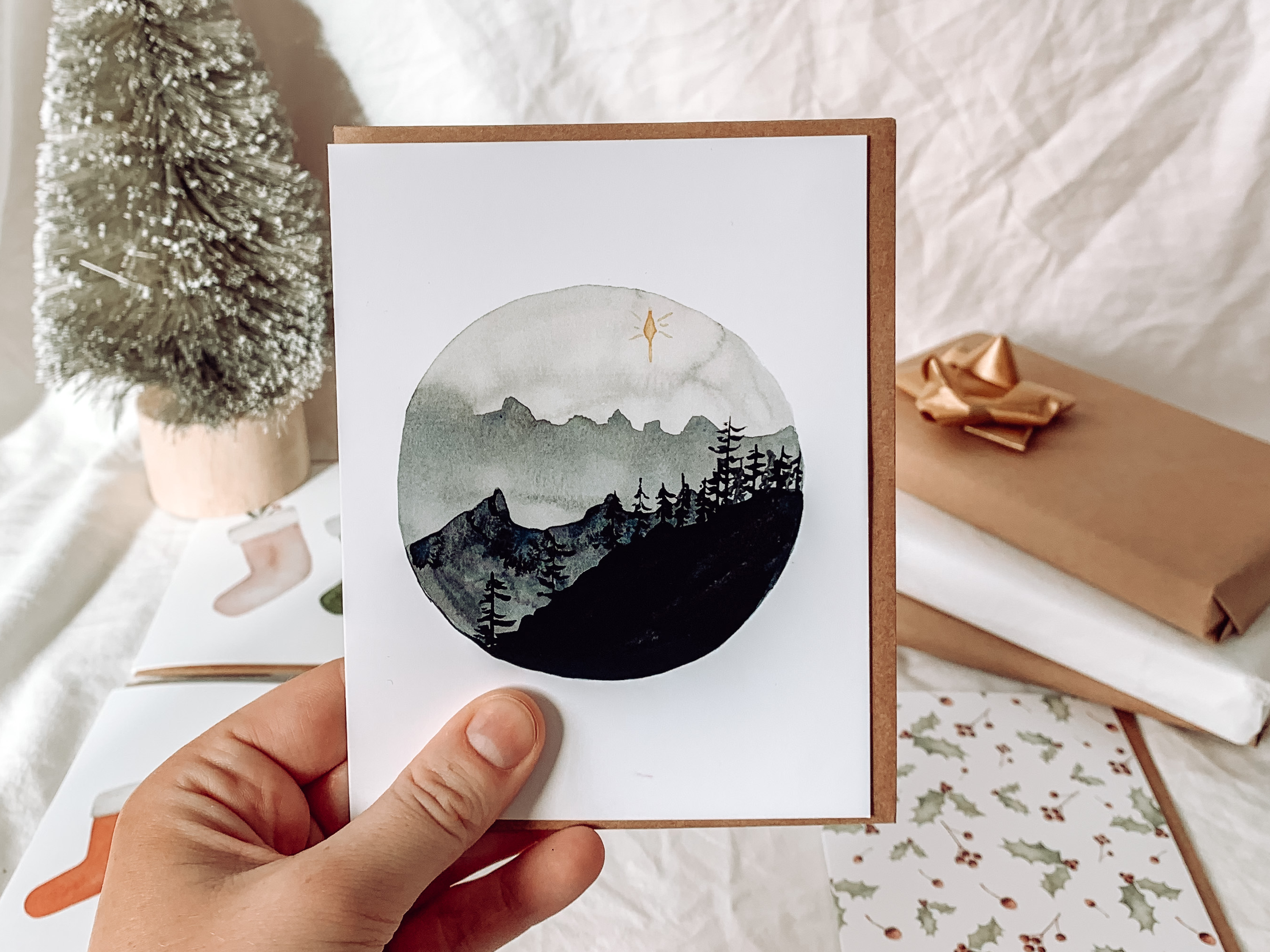 Nativity Star of Bethlehem Card