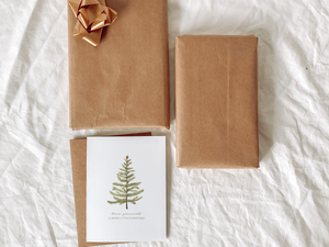 A Merry Little Christmas Tree Card